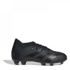 adidas Predator Accuracy.3 Childrens Firm Ground Football Boots Black/Black C11.5 (30)