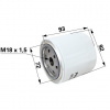 Olejový filter pre hydraulické prevodovky pre Howard - Cub Cadet: 395789-R2, 7233014...