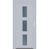 Soft Lacné biele plastove vchodove dvere Laura