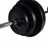 vidaXL Posilňovacia lavica so sadou činiek barbell a dumbbell 30,5 kg - 143169-89099