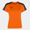 ACADEMY T-SHIRT ORANGE-BLACK S/S
