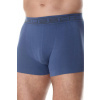 BRUBECK Pánske boxerky 00501A indygo M