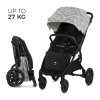 Kinderkraft Mitzy Lunar Black Bizuu 2025 kombinovaný kočík