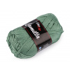 Bavlnená pletacia priadza Camilla 50 g Varianta: 54 (8135) zelená šalvěj tmavá, Balení: 1 ks