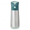 b.box Termoska na pitie so slamkou 500 ml - emerald forest