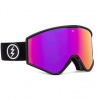 Electric Kleveland.S Matte Black Purple Chrome Lyžiarské Okuliare