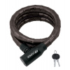 Zámok FORCE článkový bez držiaku 150cm / 18mm, čierny