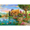 Puzzle 6000 Blue -Useled Hut, Bluebird Puzzle (Puzzle 6000 Blue -Useled Hut, Bluebird Puzzle)