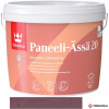 TIKKURILA® PANEELI-ÄSSÄ 20 Lak akrylátový, na dřevěné obklady v interiéru, polomat, 9 l, bezbarvý Barva (odstín): TVT 3461 Švestka, Velikost balení: 3 l, Stupeň lesku: polomat