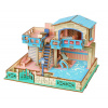 Woodcraft Drevené 3D puzzle Vila na ostrove Lembongon