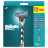 Gillette Mach3 Holiaci strojček pre mužov - 12 čepelí