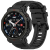 OEM Silikonový řemínek pro hodinky Amazfit T-REX 3 Barva: Černá