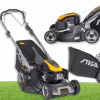 BENZÍNOVÁ KOSAČKA S POHONOM STIGA 48 cm 196 cm3 VARIANTA W. Bočný kôš 70l (Benzínová kosačka Stiga Twinclip 950 V)