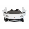 Ramiz Elektrické autíčko Lamborghini Aventador SV pre 2 deti biele