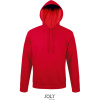 SOL's Collection Mikina s kapucí Snake, unisex COT25710100401-red S Červená