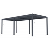 Bioklimatická pergola G21 Austin Premium 6x3 m, antracitová hliníková