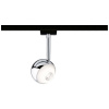 Paulmann Spot Capsule svietidlo pre lištové systémy (230 V) URail pevne zabudované LED osvetlenie 6 W LED čierna (matná), chróm; 96807
