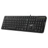 Genius Slimstar M200 , Klávesnice, drátová, USB, Copilot, CZ+SK layout, černá