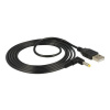DeLOCK - USB / napájecí kabel - USB (M) do DC jack 4,0 x 1,7 mm (M) pravoúhlý - 5 V - 1.5 m 85544