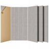 Akustické panely 5ks 120x60x1CM Samolepiace stenové panely s ťavami
