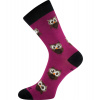 VoXX® Bubo Dámske slabé merino ponožky BM000004316600101619 malej sovy 35-38 (23-25)