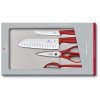 Kuchynská súprava Victorinox Swiss Classic, červená, 4 ks