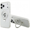 Karl Lagerfeld Ringstand Karl and Choupette MagSafe kryt iPhone 17 Pro Max biely 57983127693