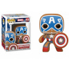 Funko Pop! 933 Marvel Holiday Gingerbread Captain America