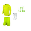 Futbalová sada Nike Park VI s dlhým rukávom pre celé mužstvo, od 12 ks, jasná žltá počet ks v sade: 20 hráčskych setov