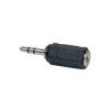Audio Redukcia, Jack (3,5 mm) M-Jack (2,5 mm) F, 0, stereo, čierna, Logo