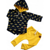 Teplaková súprava - Detské krídla Designe Wings-DRES-1280162 Veľkosť 128 Čierna, žltá (Dievčatá Favola Girls Paulina Visone Warm 170)