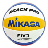 Mikasa Beach Pro BV550C Lopta na plážový volejbal, biela, modrá, oranžová, žltá, veľ. 5