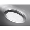Kúpeľňová stropná lampa PIXEL minimalistická - strieborný chróm 22,5 cm - okrúhla LED stropná lampa so stmievaním 3000K 12W IP441
