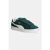 Kožené tenisky Puma Suede XL zelená farba, 395205