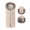 PETITE&MARS Set zimný fusak Arctic 4v1 + rukavice Furry Rose Petal