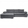 Carryhome ROHOVÁ SEDACIA SÚPRAVA, textil, sivá - Sedačky - 002300011402
