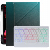 AppleKing puzdro s farebne podsvietenou klávesnicou a priestorom na Apple Pencil pre iPad Air 4 (2020) / Air 5 (2022) / Pro 11