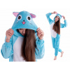 Pyžamo, župán - Onesie (kombinézy) bestomi veľkosť 164 modrá (Sladké mačky deti pyžamy kigurumi onesie 164)