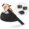 STIHL SHA 56, set s 2x AK 20