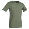 Tričko STEDMAN MORGAN CREW NECK vojenská zelená L