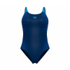 Dámske plavky arena Feel Side Placement U Back Bustier - veľ. 44 - farba: modrá