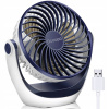 Mini ventilátor Ocoopa D602 biely, USB