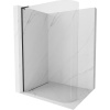 Mexen Kioto L, sprchová zástena Walk-In 110 x 200 cm, 8mm číre sklo, čierny profil, 800-110-103-70-06