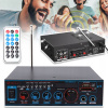 ZOSILŇOVAČ STEREOFÓNNEHO ZVUKU BLUETOOTH AUX USB SD FM S DIAĽKOVÝM OVLÁDANÍM