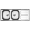 Kuchyňský dřez Sinks Okio 1200 Duo V 0,6 mm, leštěný RDOKL12050026V