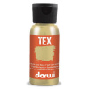 Darwi Farby na textil, 50 ml metalická zlatá