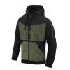 Mikina Rogue Hoodie Full Zip, Helikon, Černá a Desert Night Camo, L