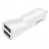 Adaptér do auta FIXED 2x USB, 15W Smart Rapid Charge (FIXCC15-2U-WH) biely