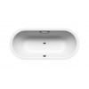 Kaldewei Vaňa Classic Duo Oval 116, 170x70 cm, s otvormi pre držadlo, celoplošný antislip, biela 292610210001