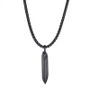 Daniel Dawson Pánský náhrdelník Edward Black - chirurgická ocel NH1334-PN-1832B Černá 60 cm